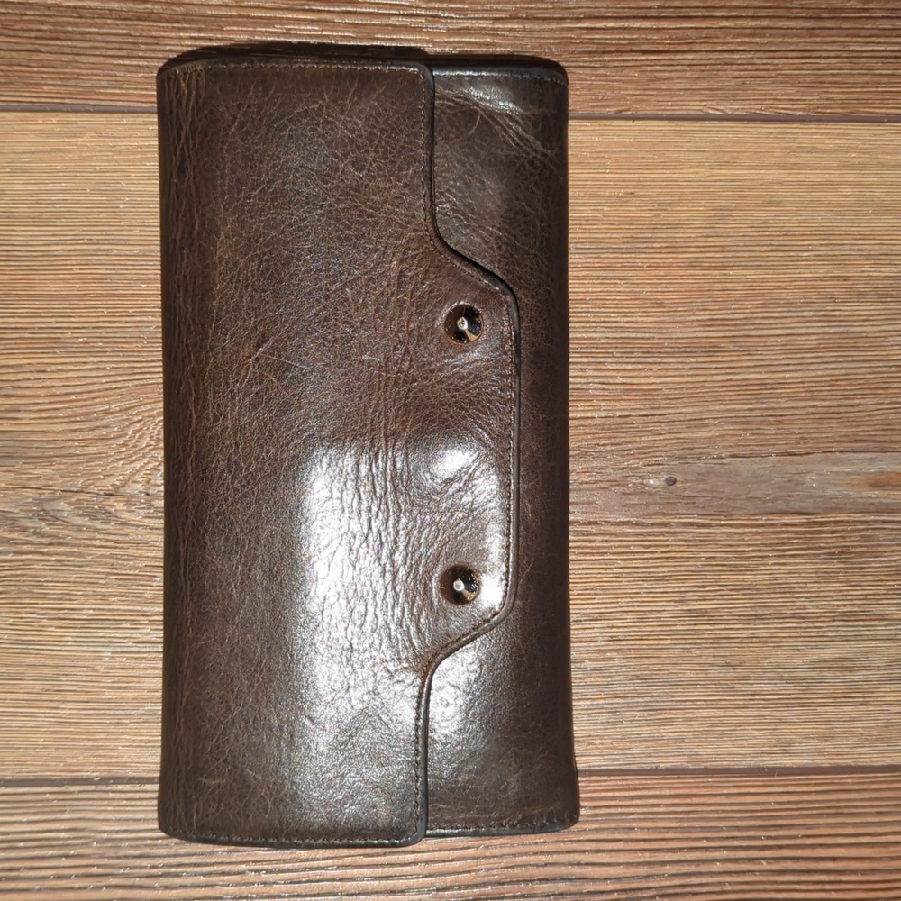 MZ Wallace Women's Brown Leather Wallet